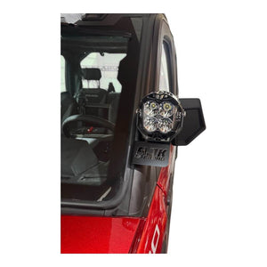 Polaris Ranger 1500XD A Pillar light mount - Dunes 2 Dezert SXS