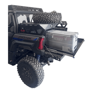 AJK Offroad Polaris Xpedition Spare Tire Carrier / Bed Rack - Dunes 2 Dezert SXS