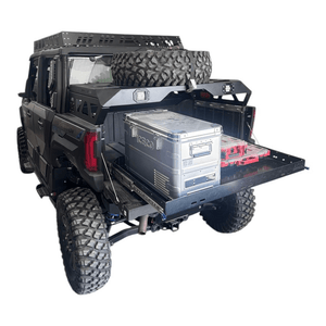 AJK Offroad Polaris Xpedition Spare Tire Carrier / Bed Rack - Dunes 2 Dezert SXS