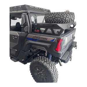 AJK Offroad Polaris Xpedition Spare Tire Carrier / Bed Rack - Dunes 2 Dezert SXS