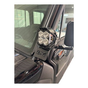 CF Moto UForce U10 A Pillar light mount - Dunes 2 Dezert SXS