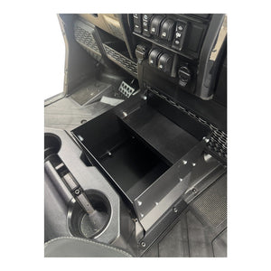 Polaris Ranger 1500XD Front Seat Center Floor Storage - Dunes 2 Dezert SXS