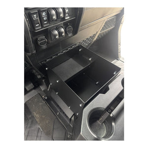 Polaris Ranger 1500XD Front Seat Center Floor Storage - Dunes 2 Dezert SXS