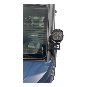 Can-Am Defender HD10 and HD11 A Pillar Light Mount - Dunes 2 Dezert SXS