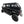 CF Moto UForce U10 tall bed rack with enclosure, AJK Offroad truck bed accessory, featuring sturdy metal construction and secure mounting.