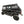 CF Moto UForce U10 tall bed rack with enclosure, AJK Offroad bed accessory, mounted on U10 pickup truck for added cargo storage.
