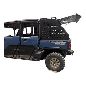 Can-Am Defender HD10-HD11 Tall Bed Rack with Enclosure - Dunes 2 Dezert SXS