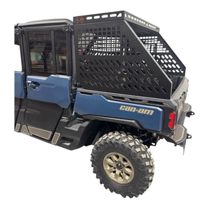 Can-Am Defender HD10-HD11 Tall Bed Rack with Enclosure - Dunes 2 Dezert SXS
