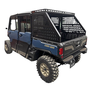 Can-Am Defender HD10-HD11 Tall Bed Rack with Enclosure - Dunes 2 Dezert SXS