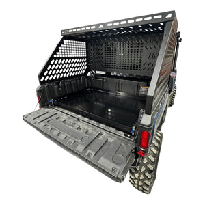Can-Am Defender HD10-HD11 Tall Bed Rack with Enclosure - Dunes 2 Dezert SXS