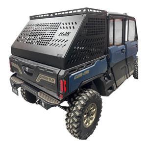 Can-Am Defender HD10-HD11 Tall Bed Rack with Enclosure - Dunes 2 Dezert SXS