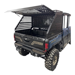 Can-Am Defender HD10-HD11 Tall Bed Rack with Enclosure - Dunes 2 Dezert SXS