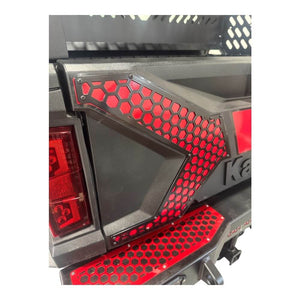 AJK Offroad Kawasaki Ridge Tailgate Accents - Dunes 2 Dezert SXS