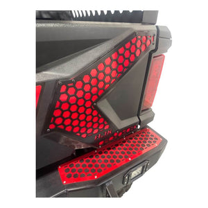 AJK Offroad Kawasaki Ridge Tailgate Accents - Dunes 2 Dezert SXS