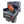 AJK Offroad Can-Am Defender chainsaw mount with HDPE holder on bed rail, angle view
