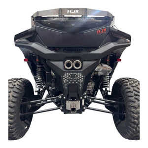 AJK Offroad CF Moto Z10 Exhaust Cover, alternate view 5 of 8