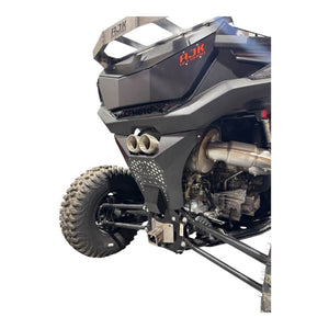 AJK Offroad CF Moto Z10 Exhaust Cover, alternate view 6 of 8