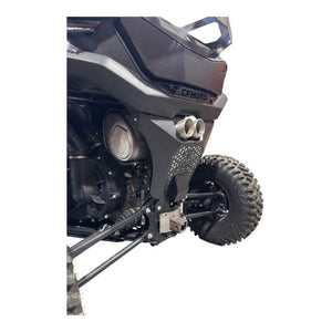 AJK Offroad CF Moto Z10 Exhaust Cover, alternate view 7 of 8