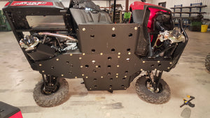 Polaris Ranger 570 Full Size Skid Plates w/ Sliders - Dunes 2 Dezert SXS