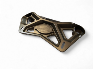 Can-Am X3 Upper Shock Brace w/ Light Mount – Gun Metal - Dunes 2 Dezert SXS