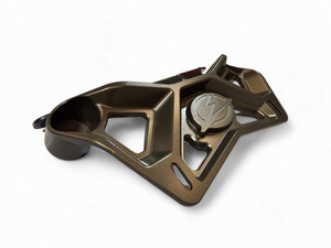 Can-Am X3 Upper Shock Brace w/ Light Mount – Gun Metal - Dunes 2 Dezert SXS