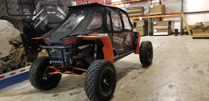 Trail Armor RZR XP Rear Mud Flap Fender Extensions - Dunes 2 Dezert SXS