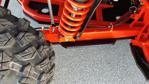 Trail Armor skid plates for Honda Talon 4-seat (2020–2025), durable protective plates installed under the vehicle.