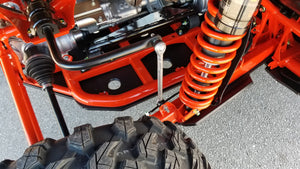 Trail Armor skid plates for Honda Talon 4-seat ATV, durable protective underbody plates for off-road riding.