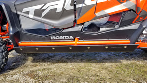 Trail Armor skid plates installed on a 2020-2025 Honda Talon 4-seat ATV for off-road protection.