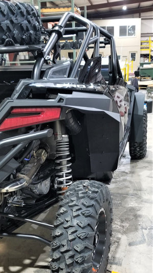RZR Pro XP & Turbo R Mud Flap Fender Extensions - Dunes 2 Dezert SXS
