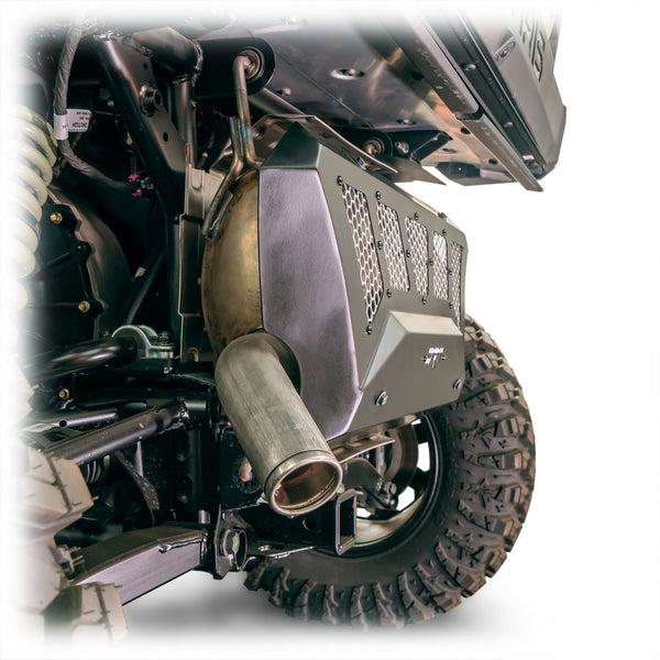 DRT Polaris 2024+ XPEDITION Exhaust Cover - Dunes 2 Dezert SXS