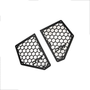 DRT Motorsports Polaris OEM Mirror Mesh Insert Set - Dunes 2 Dezert SXS