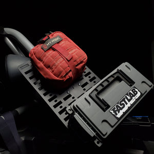 FastLab Universal Tube Clamp MOLLE Plate - Dunes 2 Dezert SXS