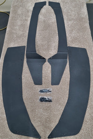 Kawasaki KRX 1000 Mud Flap Fender Extensions - Dunes 2 Dezert SXS