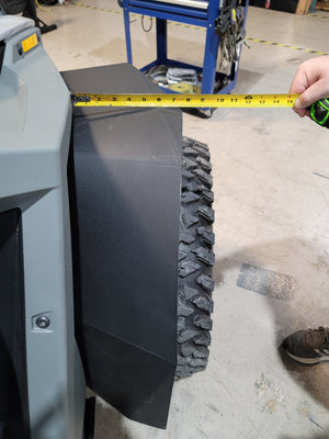 RZR Pro XP & Turbo R Mud Flap Fender Extensions - Dunes 2 Dezert SXS