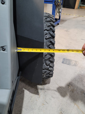 RZR Pro XP & Turbo R Mud Flap Fender Extensions - Dunes 2 Dezert SXS