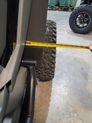 RZR Pro XP & Turbo R Mud Flap Fender Extensions - Dunes 2 Dezert SXS