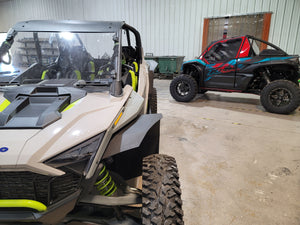 RZR Pro XP & Turbo R Mud Flap Fender Extensions - Dunes 2 Dezert SXS