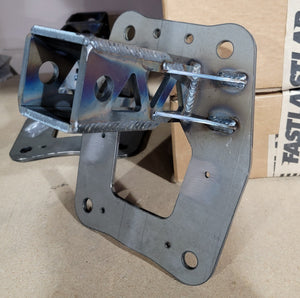 RZR Turbo R & Pro R Radius Rod Hitch Plate - Dunes 2 Dezert SXS