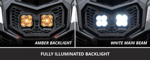 SS3 LED Grille Kit for Can-Am Maverick X3 (2017–2025) - Dunes 2 Dezert SXS