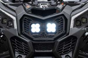 SS3 LED Grille Kit for Can-Am Maverick X3 (2017–2025) - Dunes 2 Dezert SXS