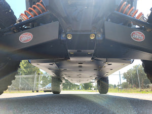 Trail Armor Full Skids for 2024–25 RZR XP 4 1000 - Dunes 2 Dezert SXS