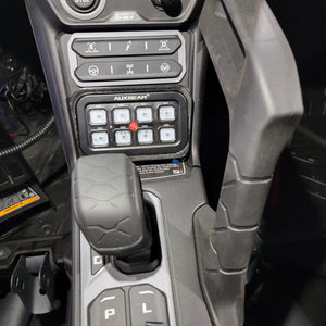 Can-Am Maverick R Auxbeam AR-800 Switch Panel Kit - Dunes 2 Dezert SXS