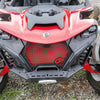 Can-Am Maverick R Front Grille - CNC Steel, Custom Colors - Dunes 2 Dezert SXS