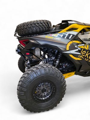 Can-Am Maverick R AMP Rear Bumper Billet Aluminum - Dunes 2 Dezert SXS