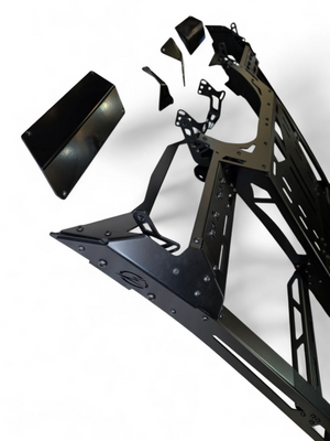 Can-Am Maverick R Max Roof Rack w/ Hood Scoop - Dunes 2 Dezert SXS