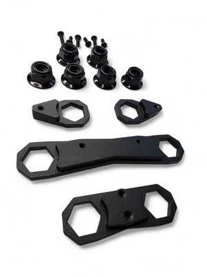 Can-Am Maverick R Rear Link Nut Plate Kit - Dunes 2 Dezert SXS