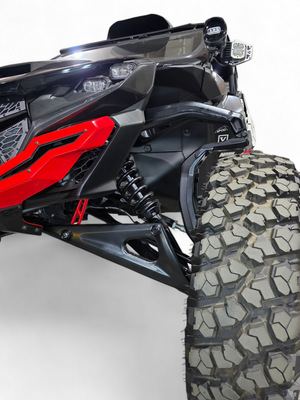 Can-Am Maverick R Billet Tie Rods Anodized Black - Dunes 2 Dezert SXS