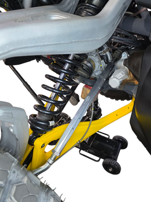 Can-Am Maverick R Billet Tie Rods Anodized Clear - Dunes 2 Dezert SXS