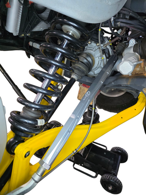 Can-Am Maverick R Billet Tie Rods Anodized Clear - Dunes 2 Dezert SXS